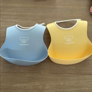Baby Bjorn bibs 2 New Without Tags